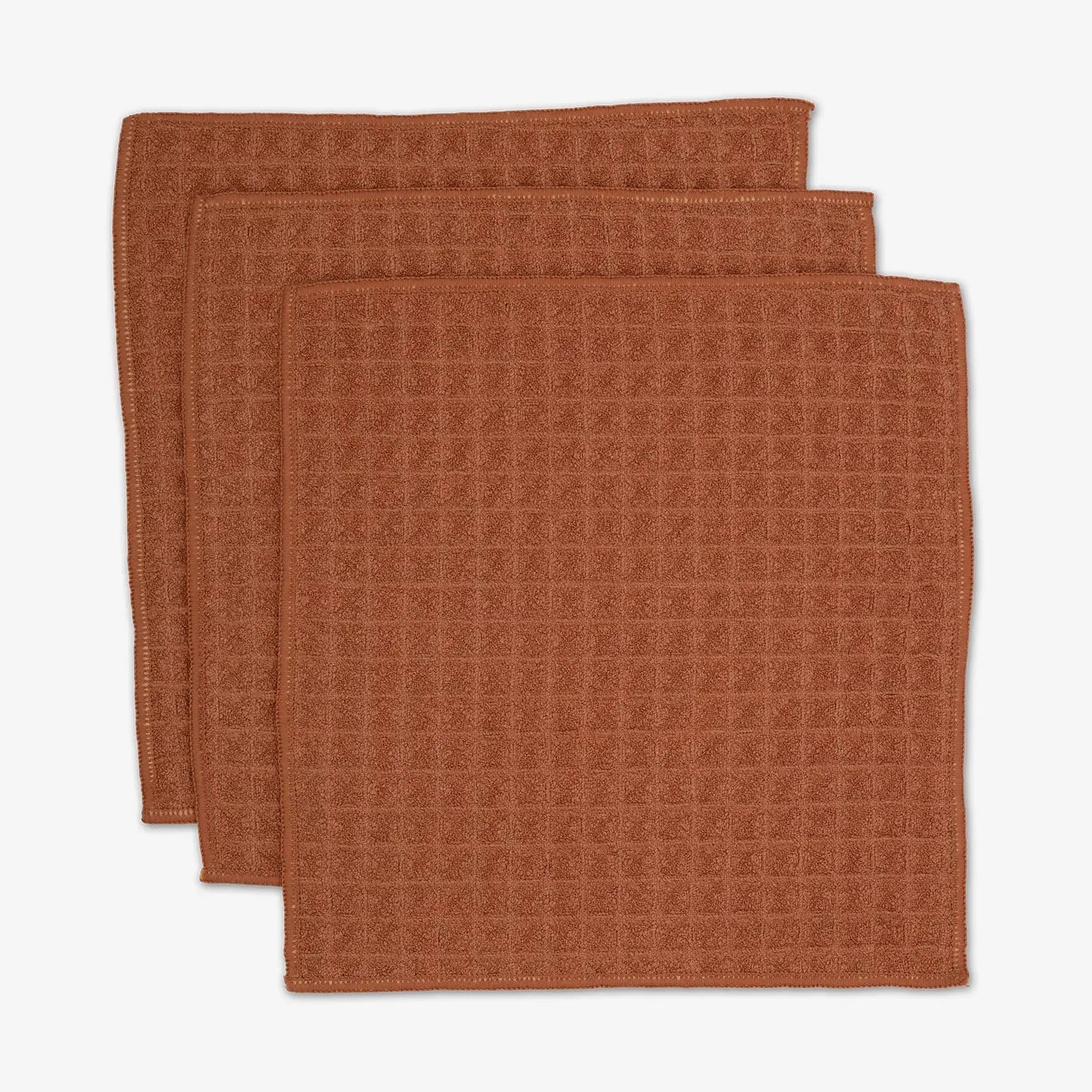 Geometry Waffle Washcloth Set